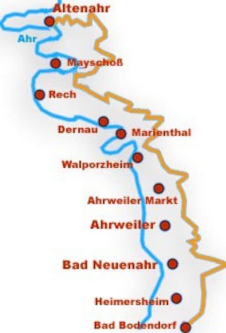 Unterkunft Am Rotweinwanderweg บาดนอยเอินอาห์-อาร์ไวเลอร์ ภายนอก รูปภาพ